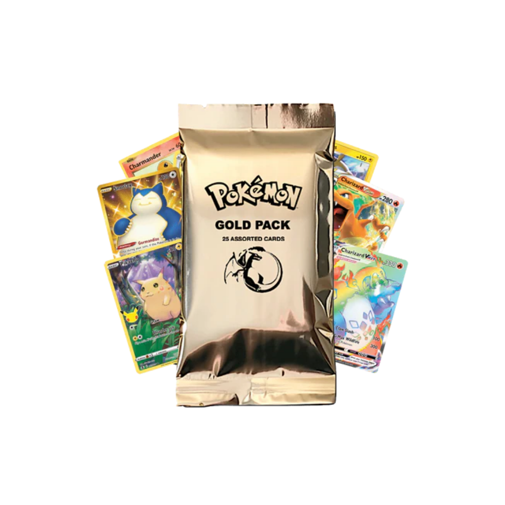 POKMON GOLD PACK TCG Best Value Collectibles POKMON GOLD PACK TCG Best Value Collectibles