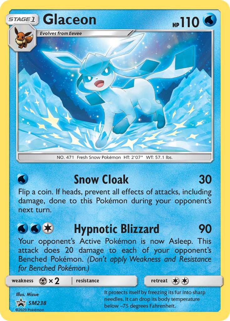 Glaceon SM238 Sun & Moon: Black Star Promos