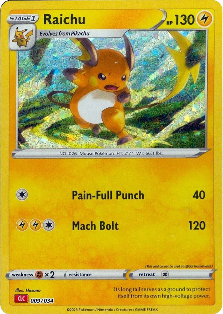Raichu CLC 009/034 Classic Collection