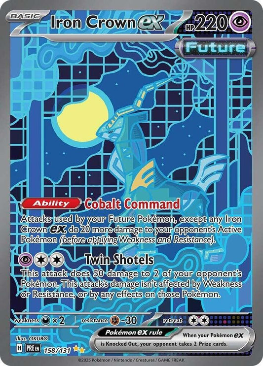Iron Crown ex 158/131 Scarlet & Violet: Prismatic Evolutions