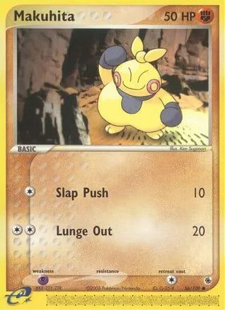 Makuhita 56/109 EX Series: Ruby & Sapphire