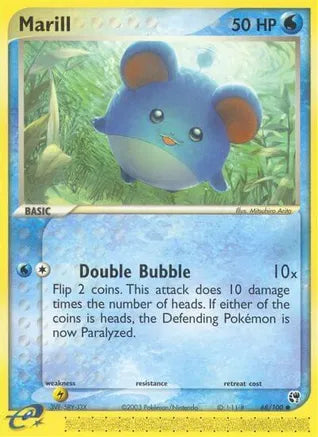 Marill 68/100 EX Series: Sandstorm TCG Best Value Collectibles Marill 68/100 EX Series: Sandstorm TCG Best Value Collectibles