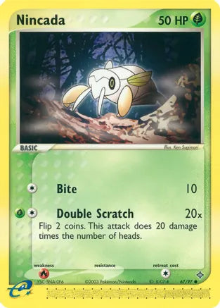 Nincada 67/97 EX Series: Dragon