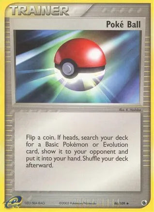 Poke Ball 86/109 EX Series: Ruby & Sapphire