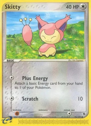 Skitty 70/109 EX Series: Ruby & Sapphire