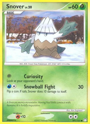 Snover 101/123 Diamond & Pearl: Mysterious Treasures