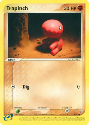 Trapinch 78/97 EX Series: Dragon