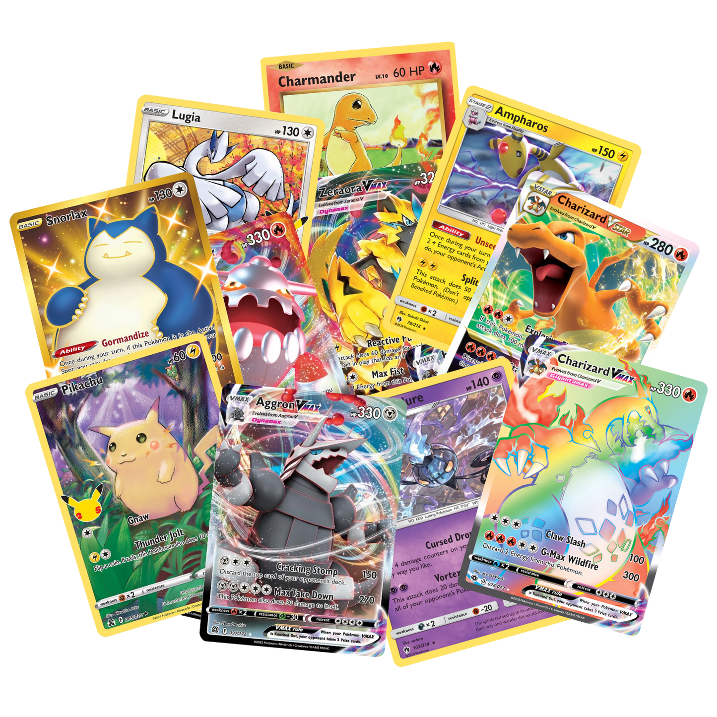 Pokémon Gold Pack Bundle 4 Packs & 1 Pokémon Official Playmat