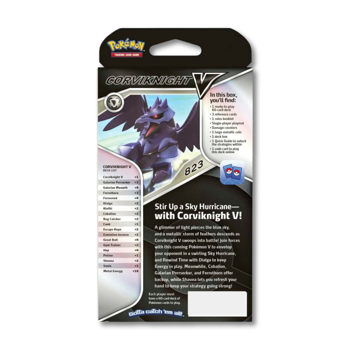 Pokémon TCG: Corviknight V Battle Deck