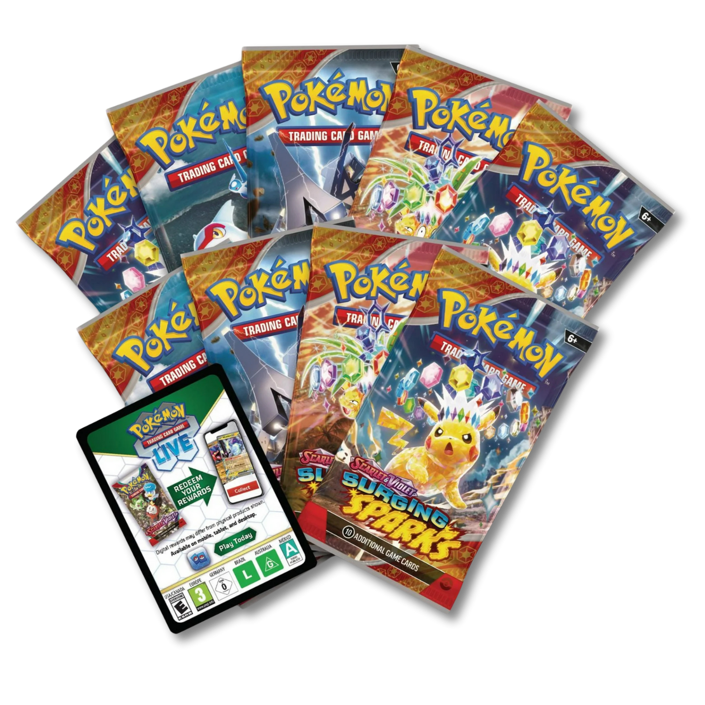 Pokémon TCG: Scarlet & Violet Surging Sparks Elite Trainer Box