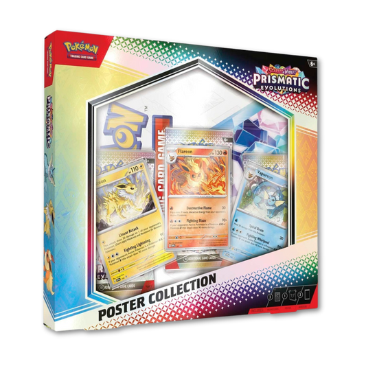 Pokémon TCG: Scarlet & Violet-Prismatic Evolutions Poster Collection