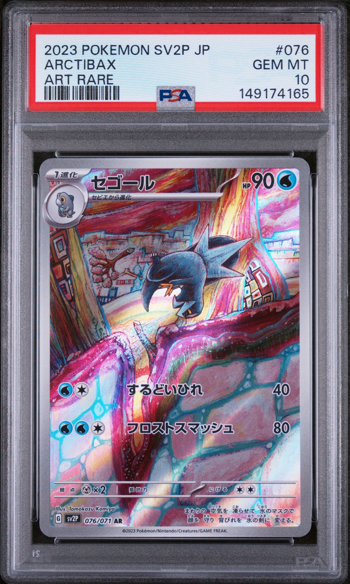 Arctibax 076/071 SV2P Snow Hazard PSA 10