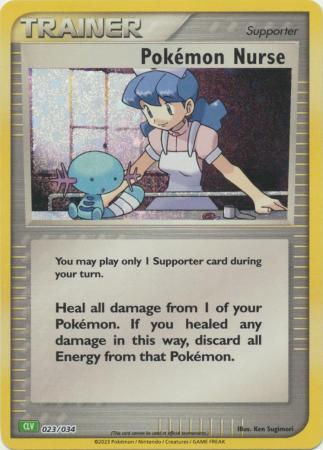 Pokémon Nurse CLV 023/034 Classic Collection - TCG Best Value Collectibles