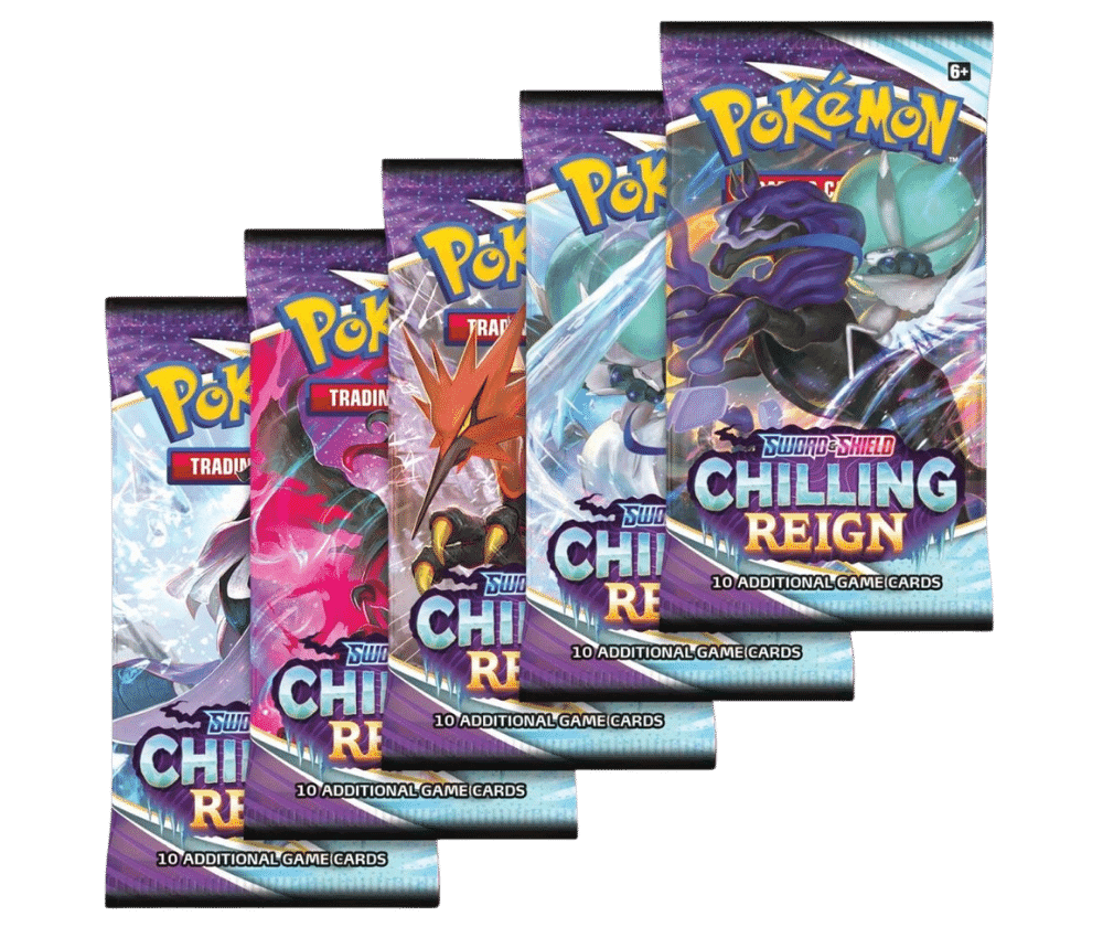 Pok mon TCG Sword Shield Chilling Reign Booster Pack
