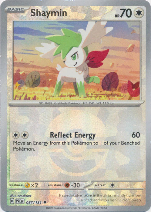 Shaymin 087/131 (Poke Ball Pattern) Scarlet & Violet: Prismatic Evolutions