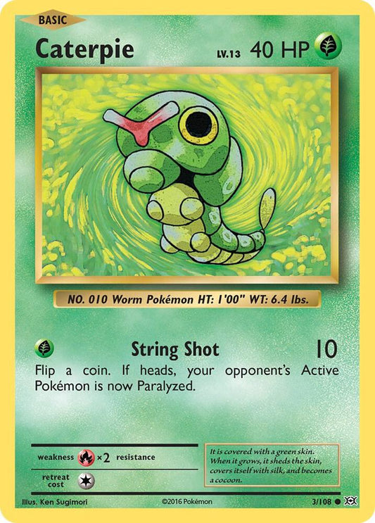 Caterpie 3/108 XY Evolutions