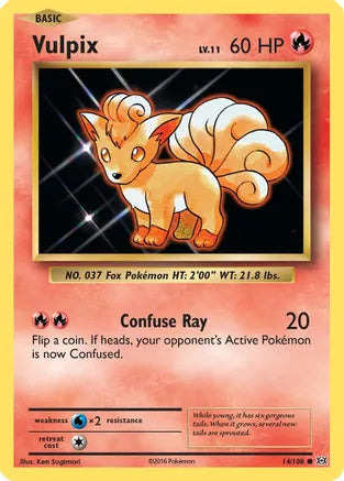 Vulpix 14/108 XY Evolutions