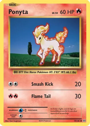 Ponyta 19/108 XY Evolutions