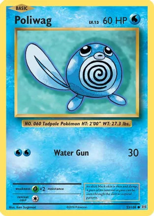 Poliwag 23/108 XY Evolutions