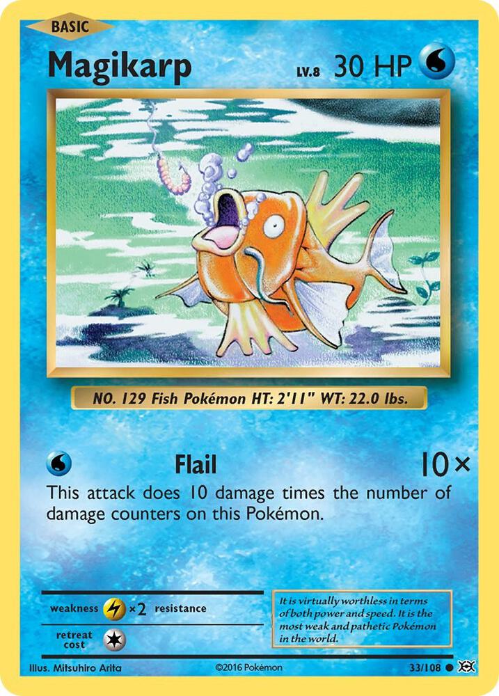 Magikarp 33/108 XY Evolutions