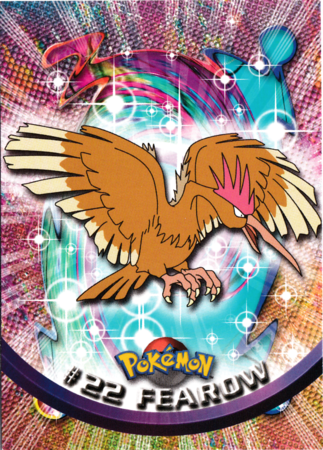 Fearow #22 Topps TV Pokémon Animation Edition