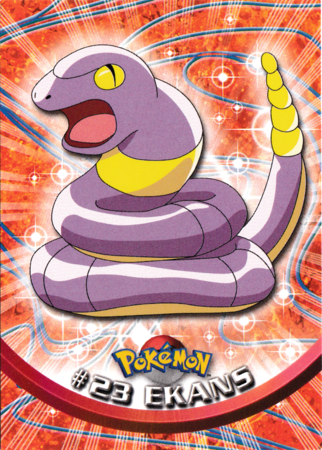 Ekans #23 Topps TV Pokémon Animation Edition