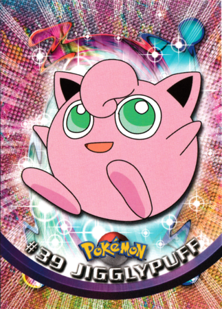 Jigglypuff #39 Topps TV Pokémon Animation Edition