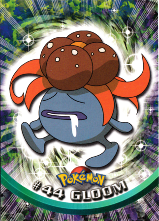 Gloom #44 Topps TV Pokémon Animation Edition