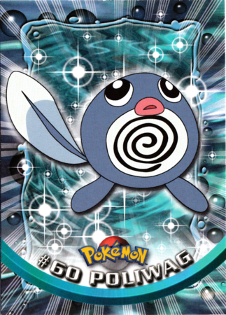 Poliwag #60 Topps TV Pokémon Animation Edition