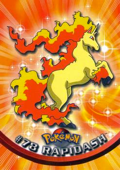 Rapidash #78 Topps TV Pokémon Animation Edition