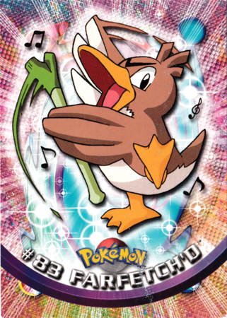 Farfetch'd #83 Topps TV Pokémon Animation Edition, – TCG Best Value  Collectibles