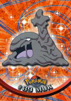 Muk #89 Topps TV Pokémon Animation Edition