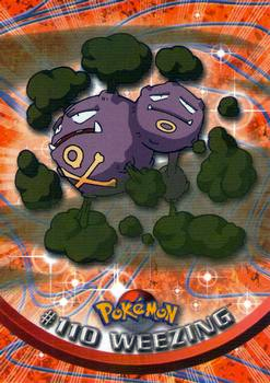 Weezing #110 Topps TV Pokémon Animation Edition