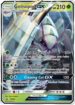 Golisopod GX SM62 Sun & Moon Promos