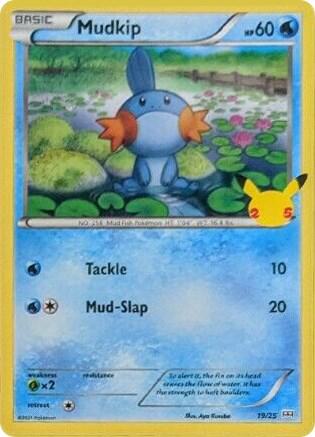 Mudkip 19/25 McDonald's Promos 2021