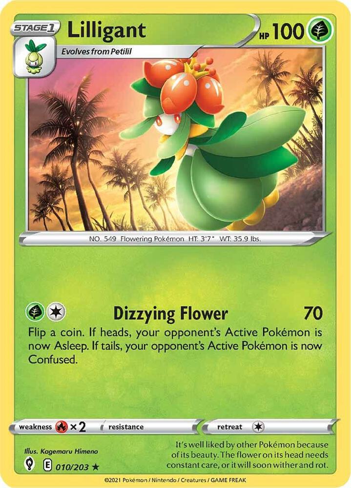 Lilligant 010/203 Sword & Shield - Evolving Skies