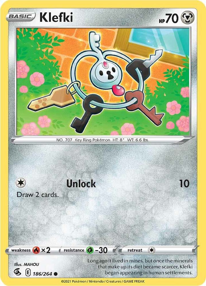 Klefki 186/264 Sword & Shield - Fusion Strike