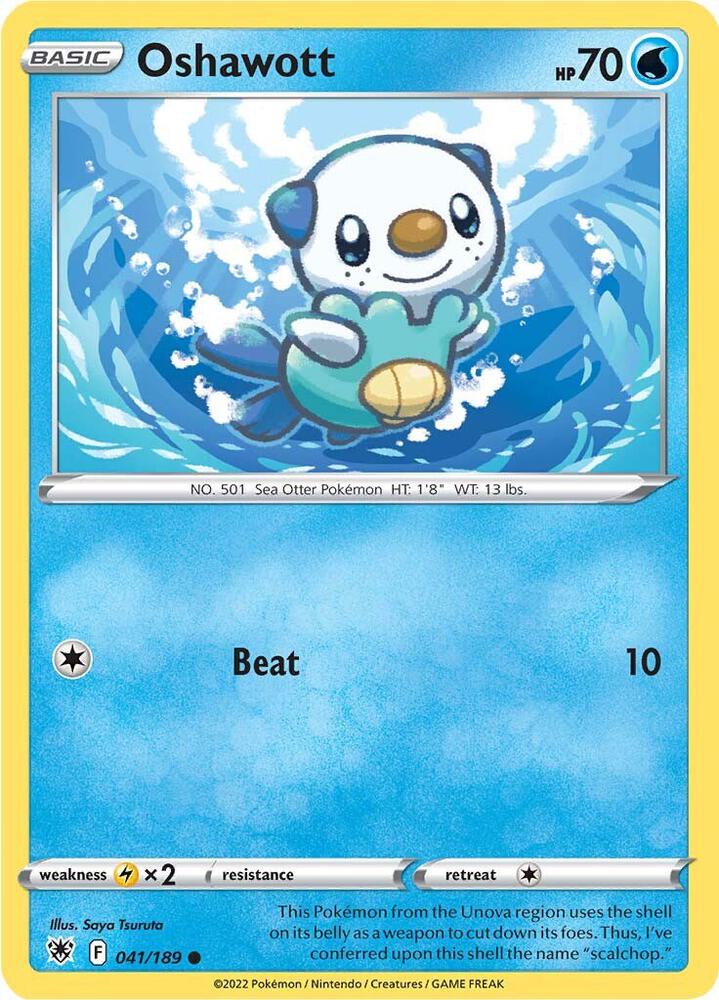 Oshawott 041/189 Sword & Shield - Astral Radiance