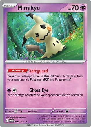 Mimikyu 097/193 Scarlet & Violet: Paldea Evolved