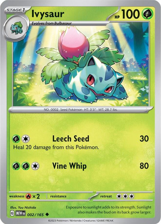 Ivysaur 002/165 Scarlet & Violet 151
