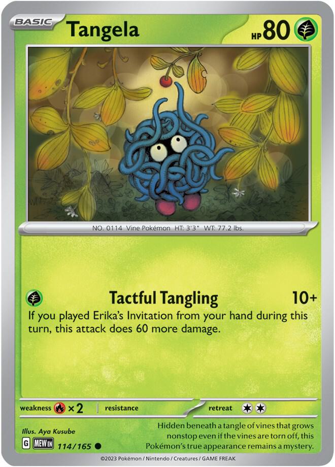 Tangela 114/165 Scarlet & Violet 151