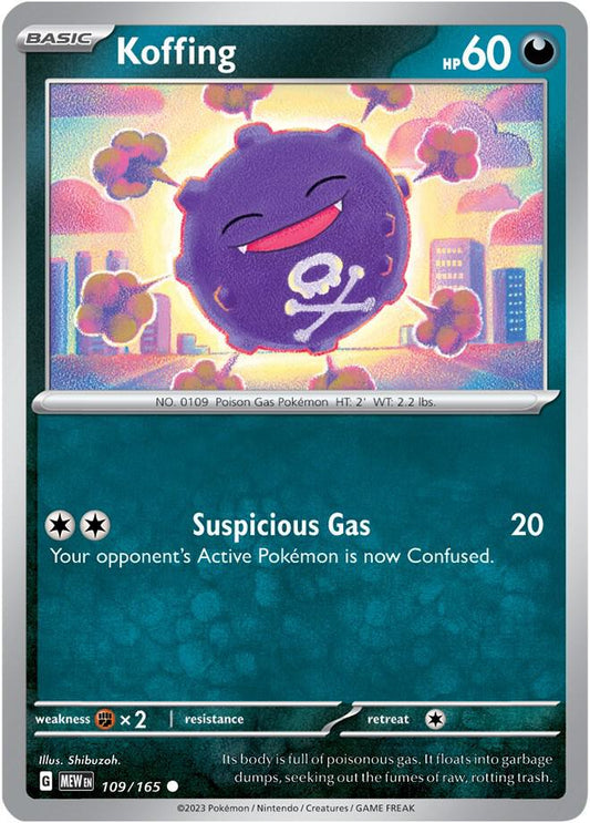 Koffing 109/165 Scarlet & Violet 151