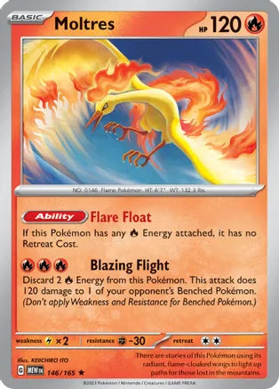 Moltres 146/165 Scarlet & Violet 151