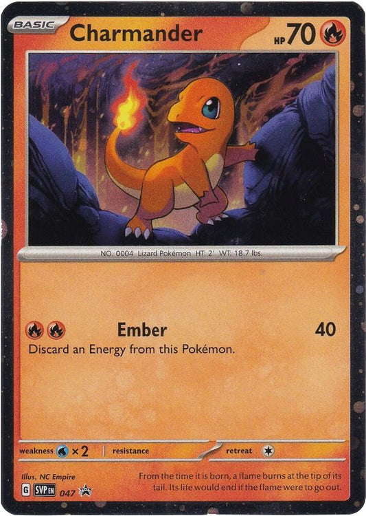 Charmander 047 Scarlet & Violet: Black Star Promos