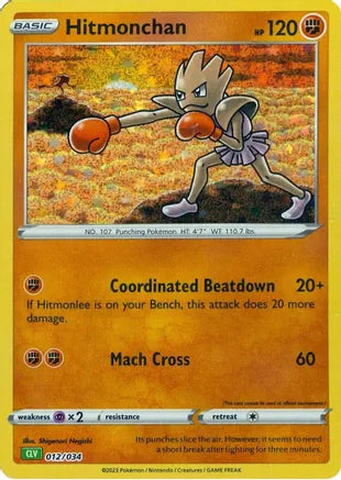 Hitmonchan CLV 012/034 Classic Collection