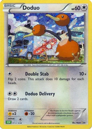 Doduo CLV 013/034 Classic Collection