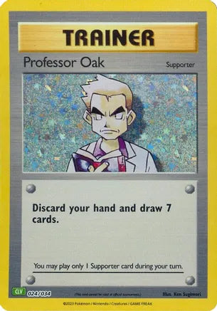 Professor Oak CLV 024/034 Classic Collection