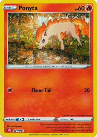 Ponyta CLC 004/034 Classic Collection