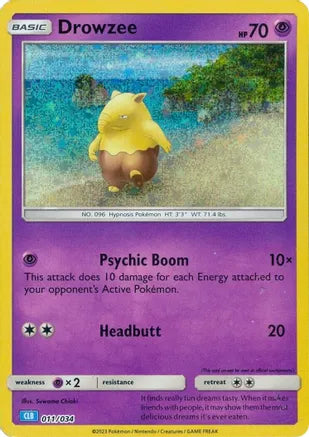 Drowzee CLB 011/034 Classic Collection