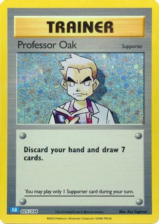 Professor Oak CLB 025/034 Classic Collection